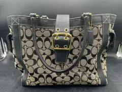 ○COACH コーチ ハンドバッグ トートバッグ シグネチャー総柄