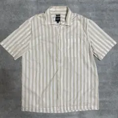 ⭐︎GAP ストライプ 半袖シャツ M