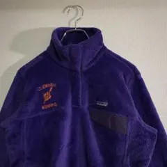 Patagonia スナップT clemson rowing フリース ロゴ