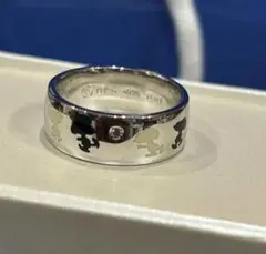 スヌーピー SNOOPY ダイヤモンド リング シルバー925 ピーナッツ
