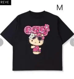 新品未使用 アベイル　ハローキティ　egg Tシャツ　M ブラック