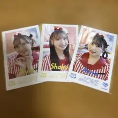 イコラブ　ミニフォトカード　瀧脇笙古　山本杏奈　諸橋沙夏　仲直りシュークリーム