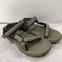 22㎝　Teva キッズサンダル カーキ色