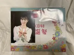 AKB48 チーム4 サムネイル公演 下尾みう 生誕祭 ソロL判生写真+台紙