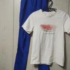 スキニーパンツ Tシャツ セット