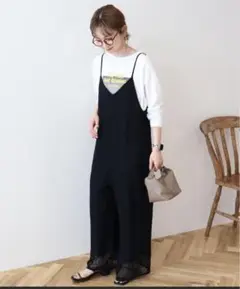 レースキャミサロペット　アメリカンホリック