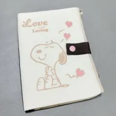 【美品】 スヌーピー　母子手帳ケース