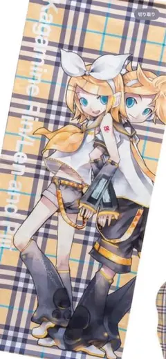 Piit 鏡音リン　鏡音レン　等身大タペストリー L