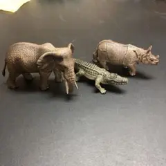 動物フィギュアフィギュア 3体セット