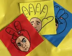 ウルフルズ 帰ってきた“ファンならジャンケンポン!!!” マルチクロス3枚セット