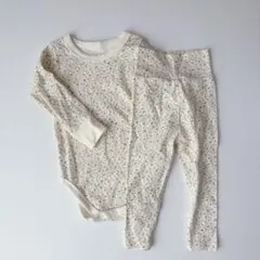peekaboo セットアップ　12m 70 小花柄