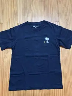 ユニクロ　スヌーピー　UTGP Tシャツ 黒　140