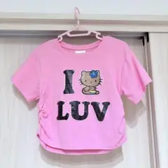 【完売品】SPINNS 日焼け キティ Tシャツ トップス ピンク スピンズ