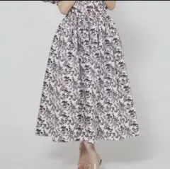 seventen by miho kawahito 花柄スカート Mサイズピンク