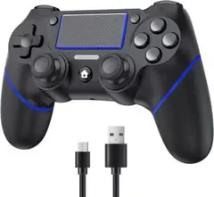 PS4 コントローラー 無線 600mAh大容量 Bluetooth接続 W95
