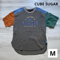 CUBE SUGAR《キューブシュガー》トップス　Tシャツ　Mサイズ