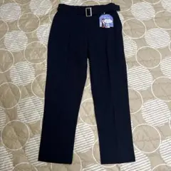 【新品】大きいサイズ　しまむら　ひな　パンツ　ネイビー　LL
