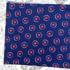 USAコットンシーチング生地 スター 2m SALE
