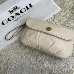 【美品】COACH コーチ クラッチバッグ ポーチ パーティーバッグ