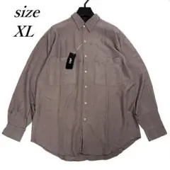 90s phiz フィズ シルク シャツ デットストック タグ付き トープ XL