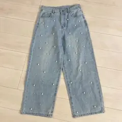 Donoban デニム　パール　Lサイズ