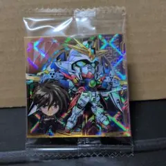 ガンダムウェハースシール URウイングガンダムゼロ&ヒイロ・ユイ
