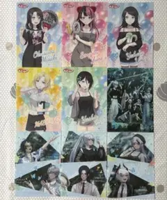 BanG Dream!バンドリ　A4サイズ　クリアファイル全9種セット