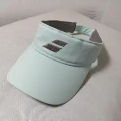 Babolatミントグリーン バイザー