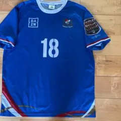 ★横浜F•マリノス応援ユニフォームシャツ18大人サイズサッカー半袖