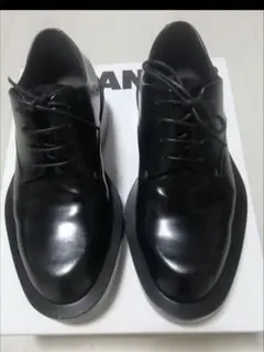 【新品未使用】JIL SANDER ブラックレザーシューズ 楽天市場】【中古】JIL SANDER Leather Derby Shoes vibram