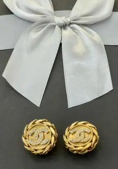 CHANEL ヴィンテージ ココマーク イヤリング