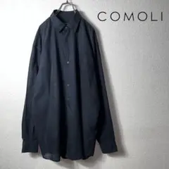 参考定価約35200円 24AWタグ付きCOMOLI KHADIコモリシャツ