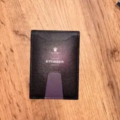 ETTINGER レザー パスケース 本革 イギリス 王室御用達 通勤通学