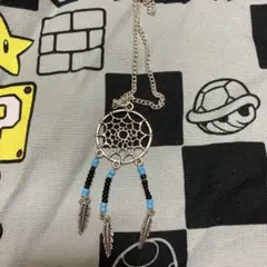 ドリームキャッチャー ネックレス シルバー