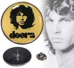 「The Doors/ドアーズ ジム・モリソン　ピンバッジ タイプA」jo-db