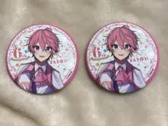 すとぷり さとみくん 缶バッジ 6周年