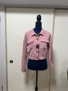 Ladies jacket corduroy fabric