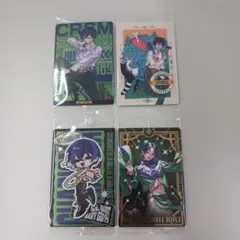匿名配送　4種類　本橋依央利　超人的シェアハウス　カリスマ　ウエハース　カード