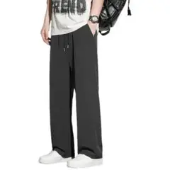 ズボン メンズ ロングパンツ 涼しい 夏服 ゆったり ストレッチ 速乾 XL