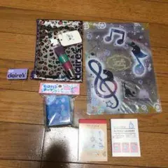 Claire's クリアファイルセット 音符デザイン