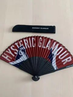 HYSTERIC GLAMOUR ヒステリックグラマー　扇子 チャーム付き HYSTERIC GLAMOUR ヒステリックグラマー 扇子 チャーム付き