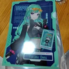 ぶいすぽっ！×GiGOキャンペーンクリアファイル+クリアしおり八雲べに