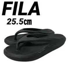 FILA フィラ　トングサンダル　メンズ　ビーチサンダル　ブラック