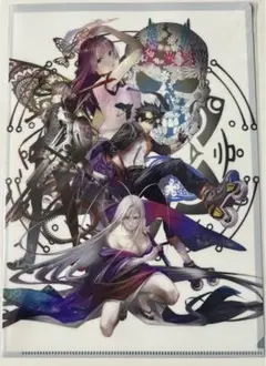 大暮維人展　クリアファイル　集合　メインビジュアル