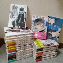 東京喰種 全巻セット　東京喰種：re1〜8巻　 zakki　フルカラーイラスト集