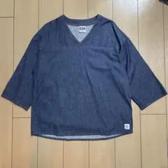 乱痴気 STABILIZER デニムVネックプルオーバー