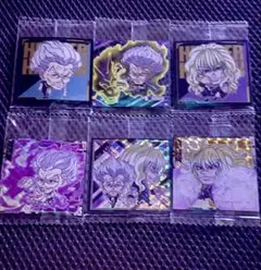 HUNTER×HUNTERウエハース　ゼノ　シルバ　６枚セット　新品未開封③
