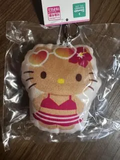 新品未使用　ハローキティ　クッションキーホルダー