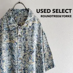古着 “ROUNDTREE&YORKE” S/S Design Shirt