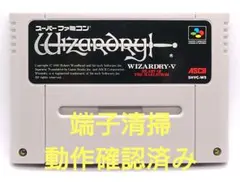 【動作確認済み】SFC レトロゲーム　ウィザードリィ5